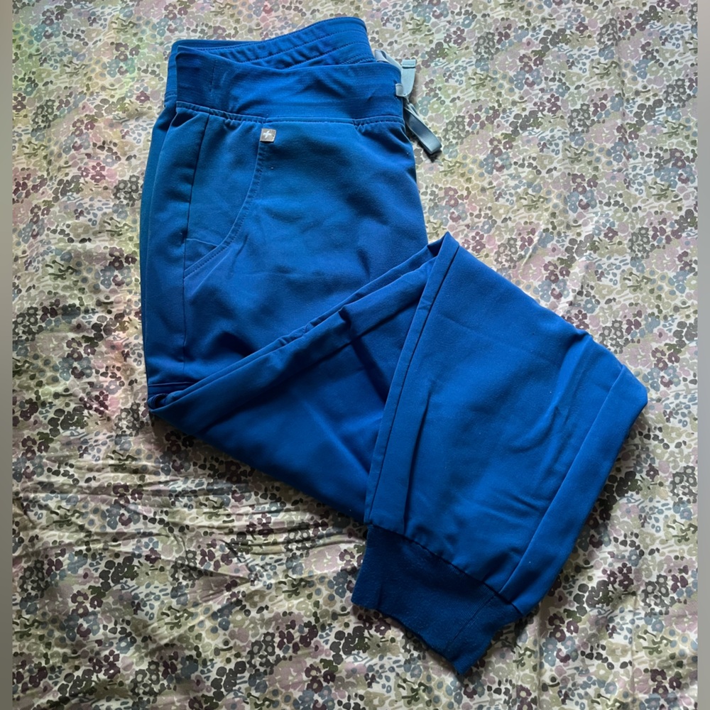 Figs Royal Blue Technical Pants